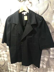 MASU エムエーエスユー HALF SLEEVE COTTON JACKET 半袖ジャケット MSSS-SH0522 サイズ46 ブラック　FK