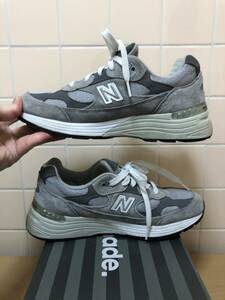 NEW BALANCE ニューバランス Made in U.S.A. M992GR ランニングシューズ サイズUS8 26.0cm グレー　FK