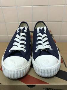 1円 ★ Bata Bullets BB Classic Low Cut スニーカー サイズEUR41 UK7 ネイビー　FK