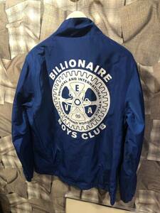 1円 ★ Billionaire Boys Club ビリオネア ボーイズ クラブ ★ 送料520円 ロゴ ブルゾン サイズS ブルー　FK