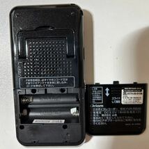 Qriom キュリオム ラジオボイスレコーダー YVR-R600(B) 黒 AM FM 付属品多数 ACアダプター 通電確認 乾電池欠品 元箱付 2018年 山善_画像5