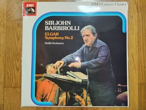 英EMI SXLP30287 バルビローリ・ハレ管/ エルガー交響曲2番　紫ポスト盤