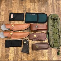 25 ナイフケース 革 セット 10個セット_画像1