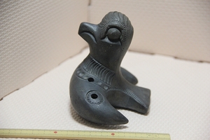 陶器製 鳥型 オカリナ 検索 置物 変わった バード 鳥 グッズ