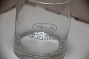  glass made Subaru Logo Mark rock glass search SUBARU automobile goods 