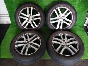 ゴルフ等に VW純正 16x6.5 5穴 BRIDGESTONE NEXTRY 205/55R16 売切!!