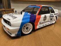 ☆タミヤ 1/10 シュニッツァーBMW M3 スポーツエボリューション 塗装済み シャーシ付き☆_画像2