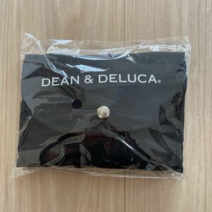 新品 DEAN&DELUCA エコバッグ ショッピングバック ブラック 黒 ディーンアンドデルーカ ディーン&デルーカ バッグ