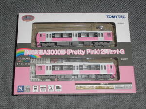  Tommy Tec iron kore Shizuoka railroad A3000 shape Pretty Pink 2 both set G
