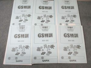 VX01-086 SAPIX 小6 サピックス GS特訓 国語 【計6回分】 状態良品 2022 20m2D