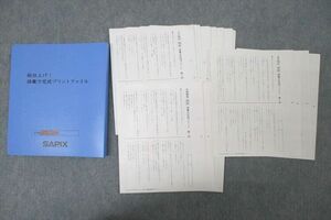 VZ25-032 SAPIX SS特訓/冬期講習/正月特訓 国語 語彙力完成プリント テスト計23回分セット 2022 23 s2D