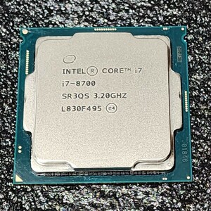 CPU Intel Core i7 8700 3.2GHz 6コア12スレッド CoffeeLake PCパーツ インテル 動作確認済み (1)