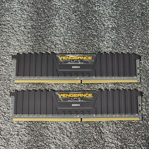 CORSAIR VENGEANCE LPX DDR4-3200MHz 16GB (8GB×2枚キット) CMK16GX4M2E3200C16 動作確認済み デスクトップ用 PCメモリ