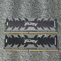 Kingston FURY RENEGADE DDR4-3600MHz 16GB (8GB×2枚キット) KF436C16RBAK2/16 RGB LED搭載 動作確認済み デスクトップ用 PCメモリ (2)_画像2