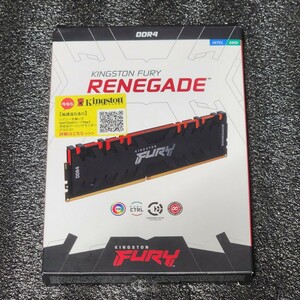 Kingston FURY RENEGADE DDR4-3600MHz 16GB (8GB×2枚キット) KF436C16RBAK2/16 RGB LED搭載 動作確認済み デスクトップ用 PCメモリ (2)