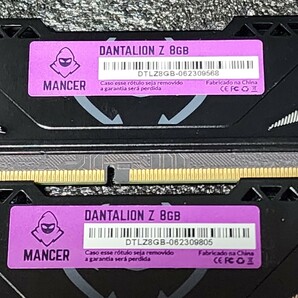 MANCER DANTALION Z DDR4-3200MHz 16GB (8GB×2枚キット) 動作確認済み デスクトップ用 PCメモリ の画像2