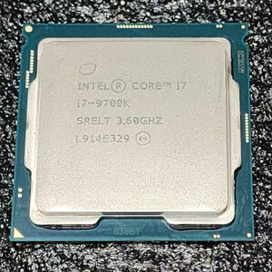 CPU Intel Core i7 9700K 3.6GHz 8コア8スレッド CoffeeLake PCパーツ インテル 動作確認済み (2)