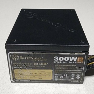 SilverStone SST-ST30SF 300W 80PLUS BRONZE certification SFX-L power supply unit operation verification ending PC parts 