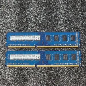 SK HYNIX DDR3-1600MHz 16GB (8GB×2枚キット) HMT41GU6BFR8C-PB 動作確認済み デスクトップ用 PCメモリ 