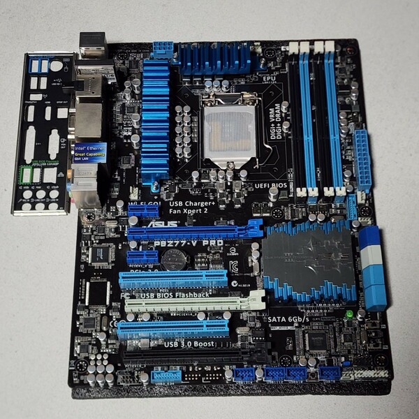 ASUS P8Z77-V PRO IOパネル付属 LGA1155 ATXマザーボード 第2・3世代CPU対応 最新Bios 動作確認済 PCパーツ