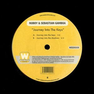 試聴 Nuboy & Sebastian Gamboa - Journey Into The Keys [12inch] Weekend Records ESP 2003 House