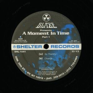 試聴 Blaze - A Moment In Time (Part 1) [12inch] Shelter Records US 2002 Deep House