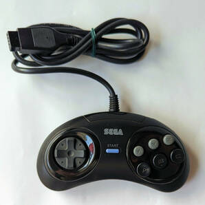 SS セガ メガドライブ2 ファイティングパッド6B 6ボタンコントローラー ★ SEGA MD2 6 BUTTON CONTROLLER [SJ-6000] の画像1