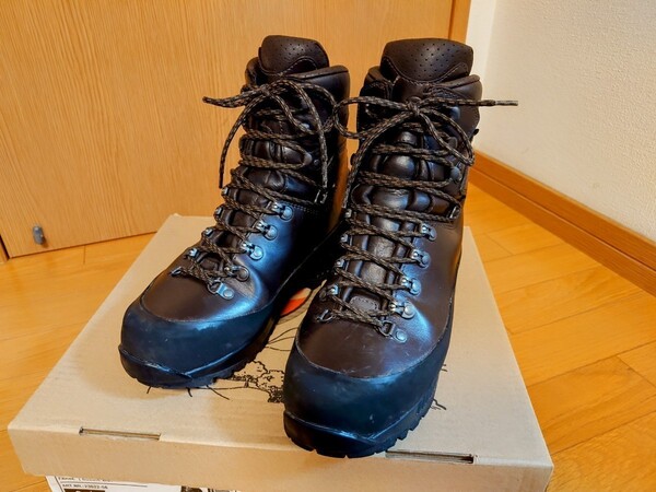おまけ付き! HANWAG/ANCASH GTX ハンワグ アンキャッシュ GTX ☆2023年6月にソール張替え済☆ UK8 EU42 約27.0cm 革登山靴 送料無料 LOWA