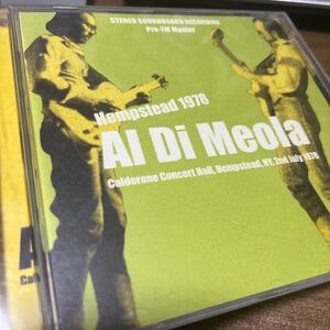 送料無料 アル・ディ・メオラ / Hampstead 1978 FM放送音源　コレクターズCD Al Di Meola