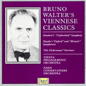 ワルター指揮パリ音楽院管弦楽団とのハイドンとシュトラウス他　Pearl イギリス盤