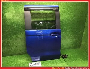 【送料無料】JF3 N-BOX G L 前期 純正 右 スライド ドア ASSY リア パワスラ無し用 B593M/青 67510-TTA-910ZZ