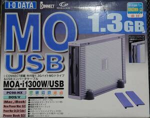 IODATA MO1.3GB対応　MOA-i1300W/USB