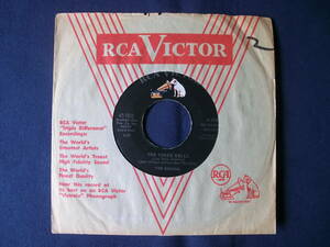 '59年全米No.1 US盤 The Browns(ブラウンズ)「The Three Bells(谷間に三つの鐘がなる)／Heaven Fell Last Night」RCA Victor 47-7555