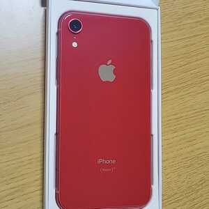 送料無料！新品未使用 iPhone XR レッド 64GB SIMフリー バッテリー状態100% メーカー交換品