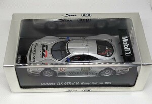 1/43 spark Mercedes CLK GTR Suzuka 1997 Winner メルセデス FIA-GT選手権 鈴鹿 GT1 スパーク ナニーニ