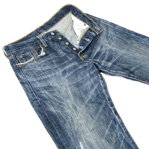 Levi'sリーバイス501STAYTRUE▼ストレートデニム▼降谷建志着用モデル▼濃紺▼28インチ▼ウエスト約74㎝