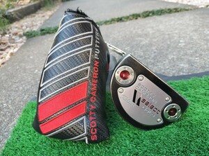 スコッティキャメロン SCOTTY CAMERON SELECT　 GoLo　セレクト　ゴロ　希少レフティモデル！34インチ！おすすめかっこいい!ヘッドカバー付