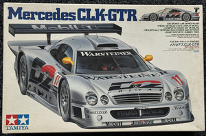 タミヤ スポーツカーシリアルナンバーズ NO.195 メルセデスCLK-GTR 1/24 Mercedes CLK-GTR ビンテージ 絶版 当時物 新品未使用 未開封品