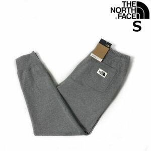 1円～!売切!【正規新品】THE NORTH FACE◆HERITAGE PATCH JOGGERS ジョガーパンツ US限定 ロゴパッチ 裏起毛(S)グレー 190110-25