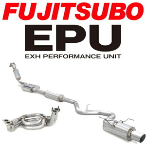 フジツボ EPUパフォーマンスユニットマフラー CBA-VABスバルWRX STI S208 H29/11～H30/6