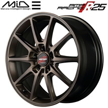 MID RMP RACING R25 ホイール4本 クラシカルブロンズ 5.0J-15inch 4H/100 inset+45_画像1