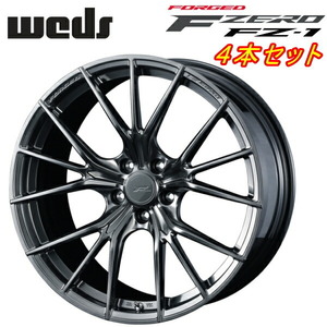 Weds F ZERO FZ-1 ホイール4本 ダイヤモンドブラック 9.0-21inch 5H/PCD120 inset+25