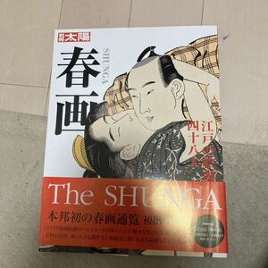 春画　別冊太陽　アート　写真集　江戸の絵師四十八手　帯付　状態良好