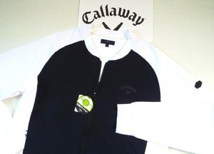 ☆新品☆Callaway キャロウェイ / 8WAYストレッチ ミドラー フルジップ ハイブリッド ジャケット 抗菌ポケット / サイズ LL