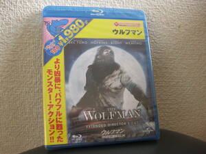 ■新品未開封■　ウルフマン　劇場版&ディレクターズカット版■ベネチオ・デル・トロ×アンソニー・ホプキンス■最新技術で狼男を再現■