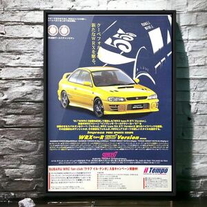 90's 当時物!! SUBARU Impreza WRX Type-R STI Version 広告 / インプレッサ タイプR STIバージョン 22B GC8 Mk1 1st gen WRC EJ20 EJ25