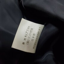 ＊a 【PIACENZA - 最高級カシミヤ】 エールミワ YELL MIWA カシミヤ ステンカラーコート 9サイズ 婦人服 レディース アウター 黒 ブラック_画像9