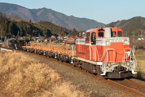 鉄道 デジ 写真 画像 山口線 DE10 ホキ チキ 試運転 3