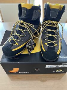 【新品未使用】LA SPORTIVA　TRANGO ALP EVO GTX　25.5cm　GRAY/YELLOW