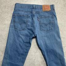 Levi's リーバイス 511 デニムパンツ 古着 ジーンズ W32 L34 スリム ストレート スキニー ジーパン ブルー_画像7